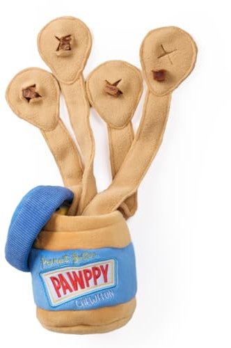 CHEWFFON Dog Puzzle Toy, Stimulating Snuffle Crinkle Pet Toy, Interactive Treat Dispensing Puppy Toys, Nose Work Hide & Seek Toys for Small Medium and Large Dogs