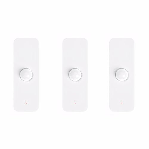 Lancoon 3 Pack Bewegungsmelder 105° Erfassungswinkel Smart Home Sicherheitssensor Tuya App Alexa Integration 2.4GHz WiFi Batteriebetrieben Innen Außen