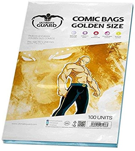Ultimate Guard Comic Bags Golden Size (100)