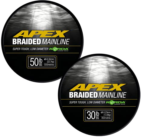Korda Apex Braided Mainline 0,36mm/50lb 450 m