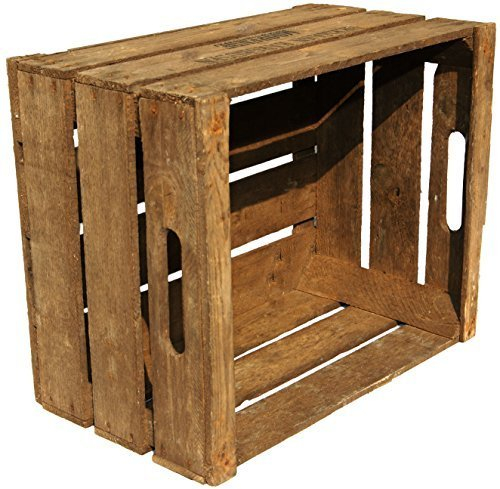 Schultz 4 Originale Obstkisten dem Alten Land, Weinkiste Shabby chic Vintage