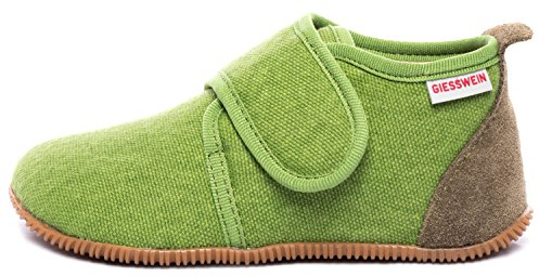 GIESSWEIN Strass - Slim Fit, Hohe Hausschuhe Unisex Kinder, Gras 467, 21 EU