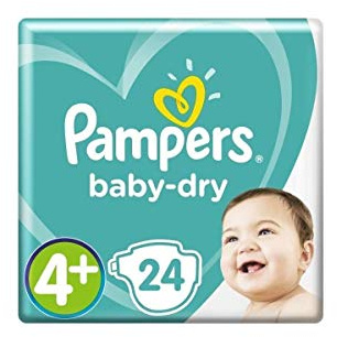 Pampers Baby-Dry Windeln Mini 9 – 18 kg Größe 4