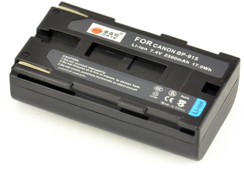 DSTE® BP-915 Rechargeable Li-ion Battery Pack for Canon Ultura V40 V420 ES410 UC-X2Hi UC-X30Hi UC-X45Hi Camera as BP-911 BP-914 BP-924 BP-927 BP-930 BP-941 BP-945 BP-950