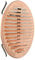La Ventilazione GRATU160R Griglia Tonda Universale con Molle, Rame, ø175 mm
