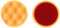 ALCLEAR 568030AH Polierpad gegen Hologramme, Auto Polierschwämme, gewaffelt, Durchmesser: 80x25 mm, orange,2er Set, Polierpad polieren Pad Schwamm Autopolitur Polierschwamm f. Poliermaschine