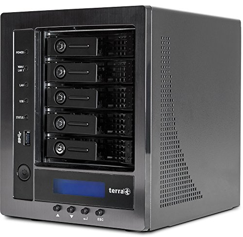 Wortmann AG TERRA NASBOX 5-2004 G3 Collegamento ethernet LAN Nero NAS