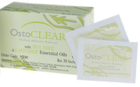 Ostoclear Medical Adhesive Remover Wipes x 30
