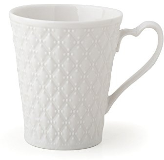 Hervit Set 2 Tazze Mug Porc.Bianca 11X9,5Cm
