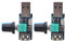 2 Pcs Ventilateur Vitesse Contrôleur USB Moteur Vitesse Contrôleur Commutateur DC4~12 V 5 W Réglable Régulateur de Tension Module pour Office Maison