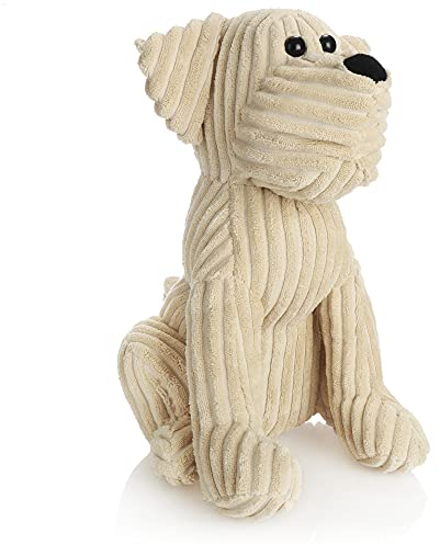 COM-FOUR® Fermaporta - fermaporta pesante - simpatico design a forma di cane - accessorio funzionale per la casa - fermaporta per finestre e porte, ideale per correnti d'aria (amico del cane)