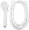 Regadera para caravanas, cabezal de ducha de mano con kit de manguera de 4.9 pies, flujo de 2.5 a 5 GPM portátil para autocaravana, caravana, barco marino