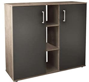 milani home Mobile Ingresso di Design Moderno con scarpiera e Porta Borse