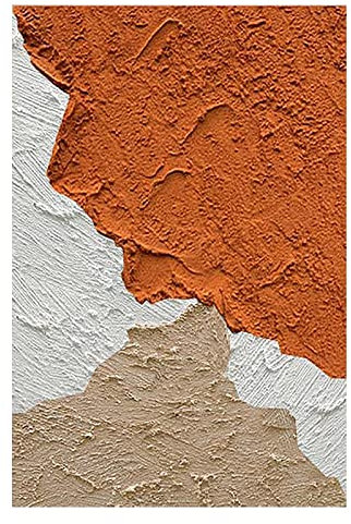 Ölbilder Auf Leinwand Handgemalt, Braune Dicke Textur, Farblich Passend, Minimalistisch, Abstrakt, Modern, Rahmenlos, Original, Handgemalte Ölgemälde Auf Leinwand Für Die Familienwand, Wohnzimm