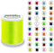 Madeira Polyneon 40 Original | 1.000 m Spule | Stickgarn für Stickmaschine | Maschinenstickgarn | Garn zum Sticken | Stickset (1823 Neon Yellow)