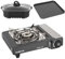 BRUNNER: Gas-Kochplatte Einflammig Outdoor Set - Mit Piezozündung 2,2 kW - Gasherd mit Grill-Koch-Funktion & Zündsicherung - DEVIL SD NG Für Ventilkartusche - Kompakt, Mobil & Im Koffer