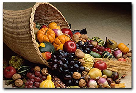 Wandposter Leinwanddrucke Obst Gemüse Kochutensilien Poster Gemälde Wandbild Wohnzimmer Küche Dekor 30x40cm Ohne Rahmen