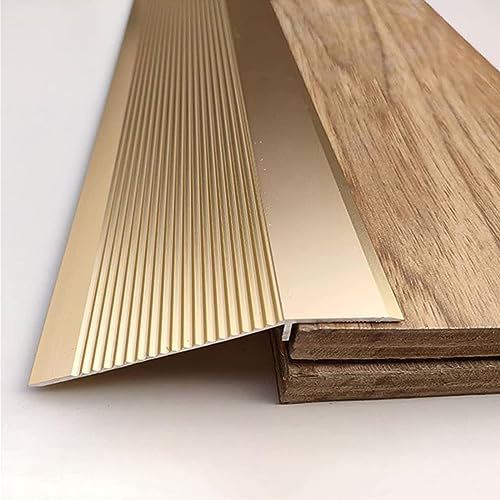 LIYI929GP Rampe De Seuil en Aluminium Convient pour Pente De Seuil De 10-40mm, 10cm De Large Autocollante Seuil De Porte Barre Baguette Recouvrement, Finition pour Moquette Et Sol, Bois sur Carrelage