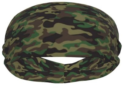 Sport Stirnbänder, Personalisierte Tarnung Schweißbänder Leichte Sport Stirnband Für Herren Modische Radsport Schweißband Für Fitness Basketball Jogging