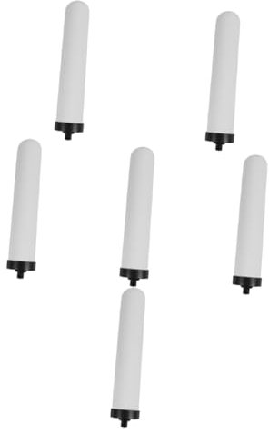 Alipis Marmite Inox 6 Pièces Element De Filtre Robinet Filtre à Eau Sous Évier Remplacement De Piscine Filtré Water Filter Passette Cuisine Purificateur D'eau Élément De Filtre à Eau Plastique Blanche
