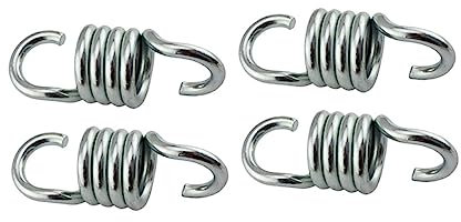 Mipcase 4pcs Steel Hanging Chair Spring for Hammock Chairs for Porch Swing and Indoor Hammock Use