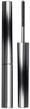 Mascara Black Curling Eyelash Strong Brown Iron Wand Mascaras for Older Women Long Lasting No Flaking No Clumping Daily Eyelash Tint Fashion Make up Metal Mascaraes Wand Sale (black, One Size)