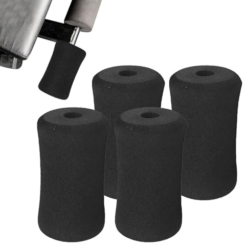 Workout Roller Foam - 4 Stück Anti-Rutsch-Schaumstoff-Schlauchabdeckung Pad | Hantelbank Ersatzteile, Fitness-Zubehör, Fitnessausrüstung für Inversionstisch