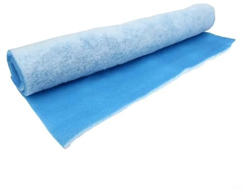 SMZhomeone Rouleau de filtres à air en fibre de polyester - Filtration en coton - Résistant à la chaleur jusqu'à 120 °C - Entretien facile - 1 x 1 m - Pour cabine de pulvérisation automobile
