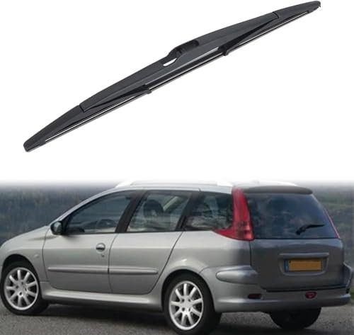 AlbaEUC Scheibenwischer Rear Scheibenwischer für Heckscheibe, Heckscheibenwischerarm-Satz für Peugeot 206 SW Estate 2002-2006,Scheibenwischer Hinten Heckscheibenwischer Arm