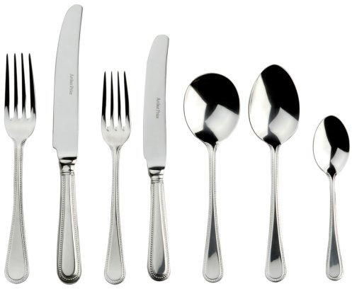Arthur Price Classic 44-piece Bead cutlery set for 6 people in a stylish canteen