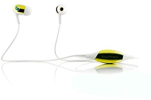 Sony Ericsson MH-907 Motion Activated Headphones - White/Gold
