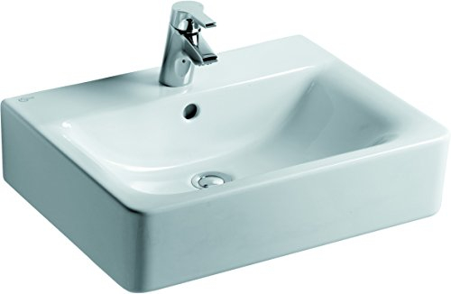 Ideal Standard E713901 Connect Cube Waschtisch, 55 x 46 cm, weiß
