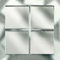 MosaixPro 20 x 20 x 3 mm 200 g 72 Spiegel Fliesen, Silber