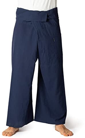 Panasiam Thai Fisherman Hose , Navy Blue , XL