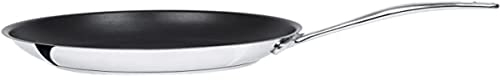 Cristel CWMP20E Poêle 20cm-Anti-adhérent Exceliss-Cookway Master INOX
