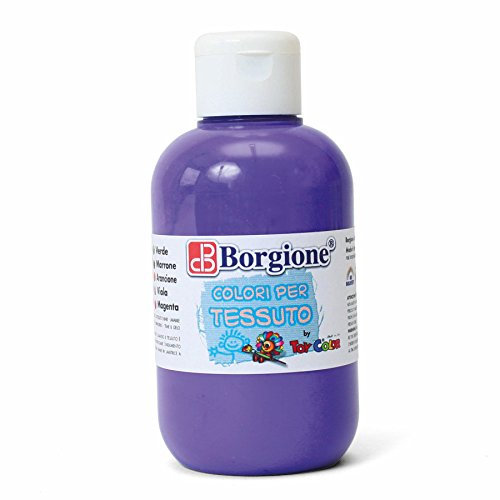 Borgione Tempera per Tessuto - Viola 250 ml