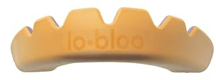 lobloo SLICK Zahn-/Mundschutz Kampfsport für Hoch-Kontakt-Sport wie MMA Hockey Fußball Rugby, Dual Density Mouthguard mit doppelter Dichte, Eine Größe für Herren Damen Kinder ab +14 Jahre (Orange)