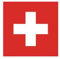Autocollant Drapeau Switzerland Suisse sticker flag - Taille : 8 cm
