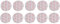 10 x (Durchmesser 50 mm) 3M 4905F VHB-Klebeband, leistungsstarkes, extra starkes, dünnes Klebeband, wasserdichtes Klebeband