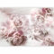 murando - Papier peint panoramique nature 350x256 cm - Revêtement mural décoration pour chambre salon - Design moderne - Marron gris rose - Diamants scintillait fleurs abstraction b-C-0796-a-a