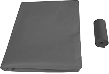 AMF Life Wintervlies + Befestigungsband, Frostschutz für Pflanzen 1,5m x 3m - 80g/m² grau