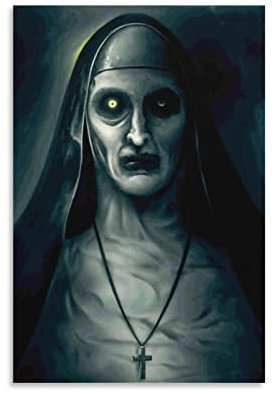 The Nun Movie Poster Custom Poster Vintage Movie Poster Poster Dekorative Gemälde Leinwand Wandkunst Wohnzimmer Poster Schlafzimmer Malerei 30 x 45 cm