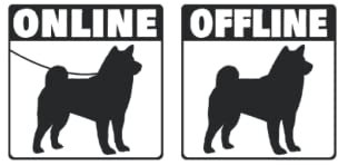 Akita Inu Tagesplaner: Akita Inu Online Offline Shiba Inu / Kalender 2023 & 2024 / Wochenplaner Tagesplaner Planer / Planungsbuch To-Do-Liste / 6x9 Zoll / 100 ausfüllbare Seiten