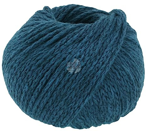 LANA GROSSA Cool Merino Big | Voluminöses Kettengarn aus klassischer Merinowolle | Handstrickgarn aus 90% Schurwolle & 10% Polyamid | 50g Wolle zum Stricken & Häkeln | 90m Garn FB 207