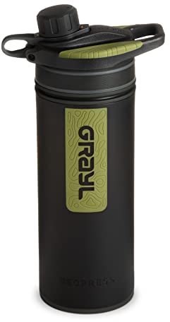 Grayl GeoPress Water Purifier Bottle - Black Camo