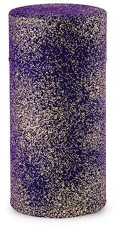 【NOREN】 Japanische Washi Teedose für Losen Tee 200g (Kinmurasaki) / Mit Luftdichtem, Feuchtigkeitsbeständigem, Innenverschluss