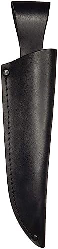 VlaMiTex M19 Leder Messerscheide für Messerklinge Größen 1 2 3 4 (40 x 190 mm - Größe 4)