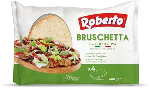 Pane Bruschetta 4 Confezioni da 400 Gr
