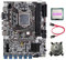 AMIUHOUN B75 12 Card GPU BTC Mining Motherboard+G1620 CPU+Cooling Fan+SATA Cable 12XUSB3.0 Slot LGA1155 DDR3 RAM MSATA ETH
