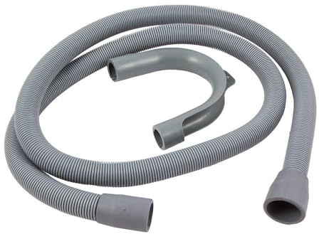 Dishwasher Washing Machine Drain Hose Waste Outlet Pipe 2.5m Grey